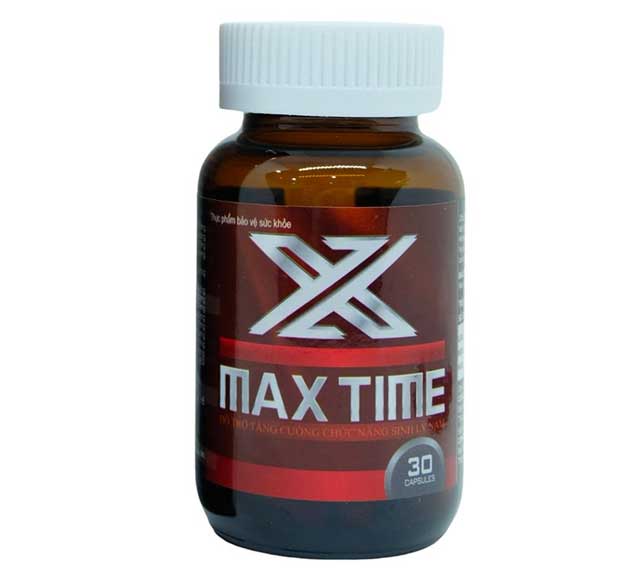 MAX TIME Ba Kích Hàu Biển Hỗ Trợ Tăng Cường Chức Năng Sinh Lý Nam Giới (Hộp 30 Viên)