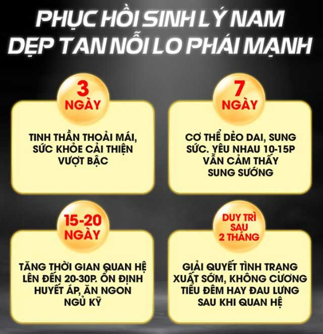 Viên sủi Xtraman Black Hỗ Trợ Sinh Lý Nam Giới (Hộp 12 Viên)