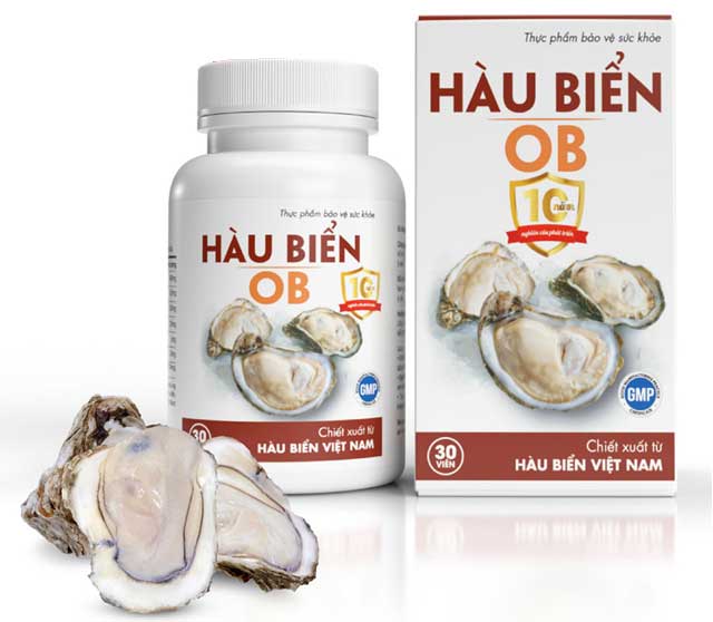 Viên Uống Tinh Hàu Biển Ob Hỗ Trợ Sinh Lý Nam Giới (Hộp 30 Viên)