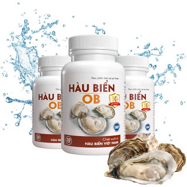 Viên Uống Tinh Hàu Biển Ob Hỗ Trợ Sinh Lý Nam Giới (Hộp 30 Viên)